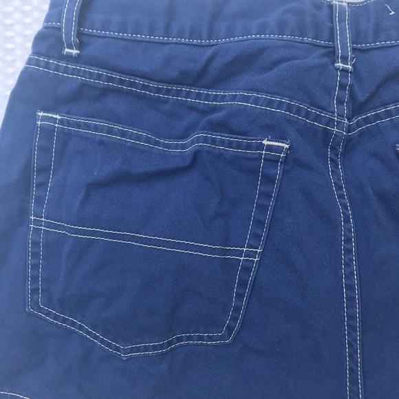 TOMMY HILFIGER Blue Vintage Shorts - Picture 6 of 7